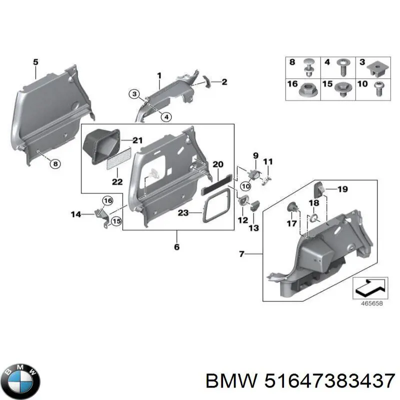  BMW 51647383437 цена, от 180.11 USD