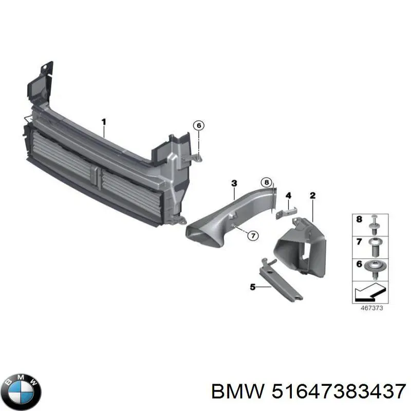  51647383437 BMW