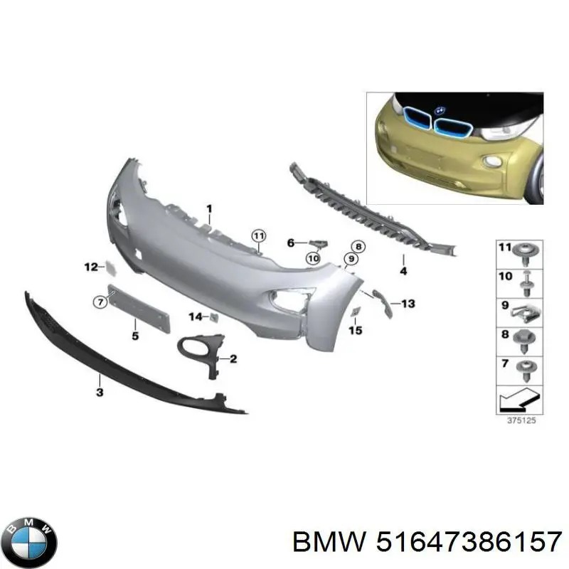  BMW 51647386157 цена, от 48.69 USD