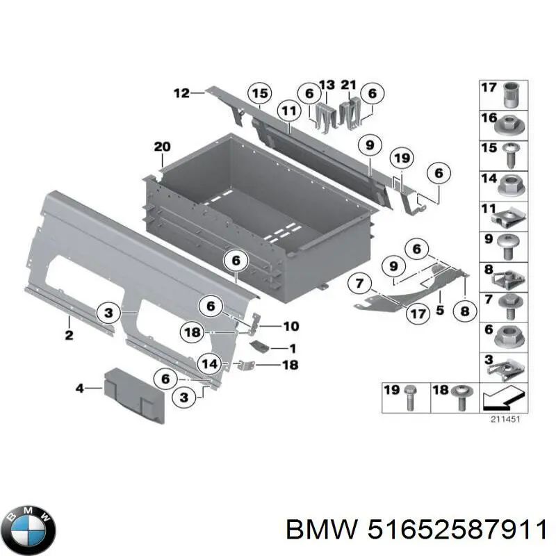 BMW 51652587911 цена, от 1.72 USD