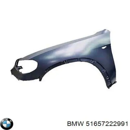 51657222991 BMW pára-lama dianteiro esquerdo