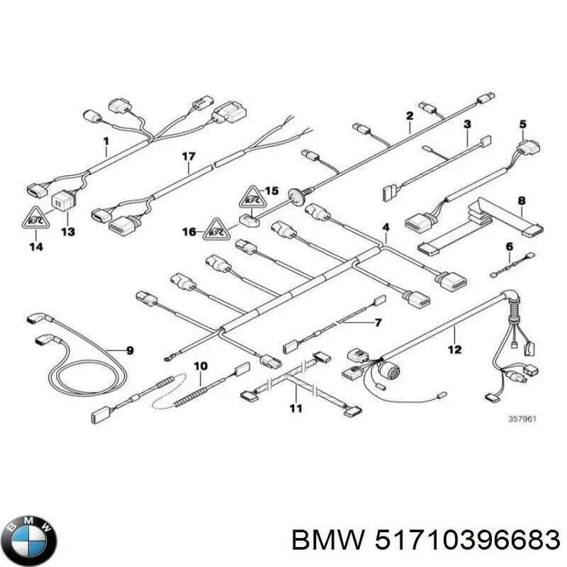  BMW 51710396683 цена, от 1140.25 USD