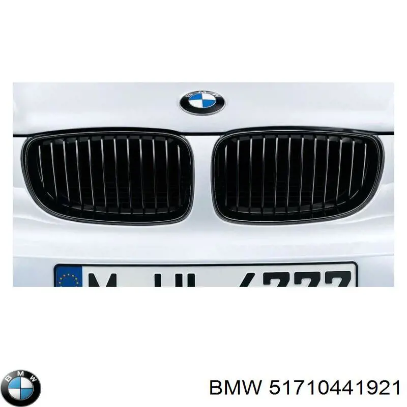 51710441921 BMW решетка радиатора левая