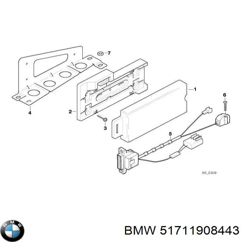 51711908443 BMW 