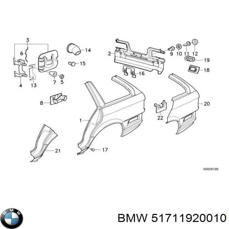  51711920010 BMW