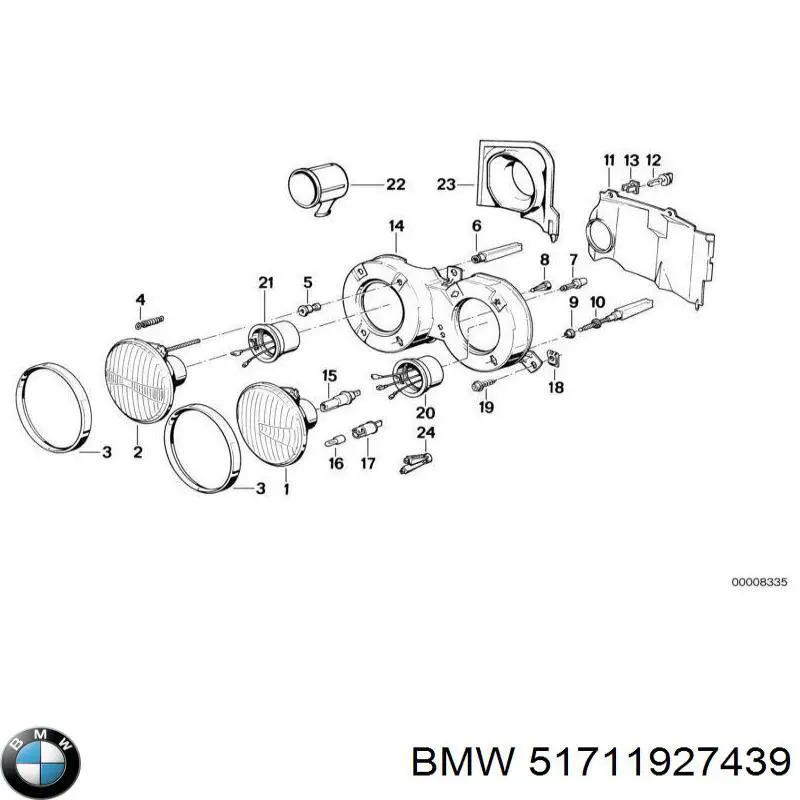  51711927439 BMW