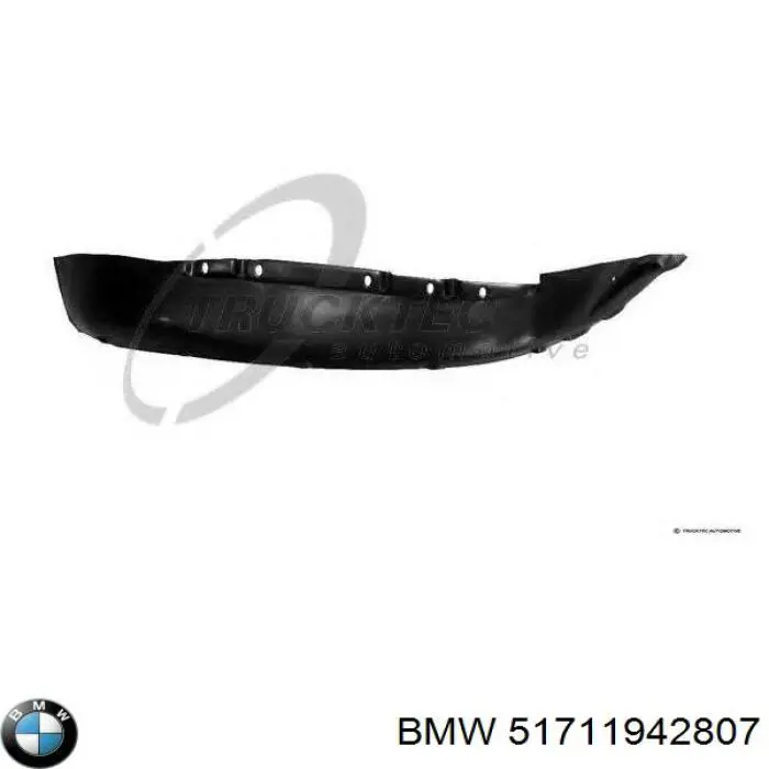 51711942807 BMW подкрылок крыла переднего левый
