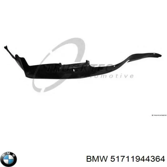 51711944364 BMW подкрылок крыла переднего правый