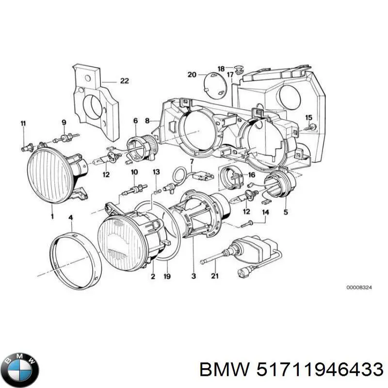  BMW 51711946433 цена, от 12.67 USD