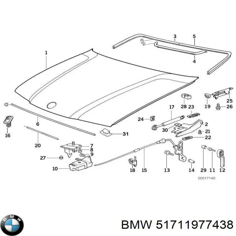  51711977438 BMW