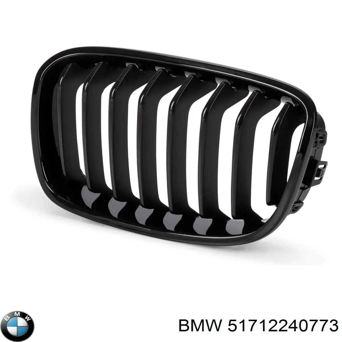 Купить 51712240773 BMW Решетка радиатора левая