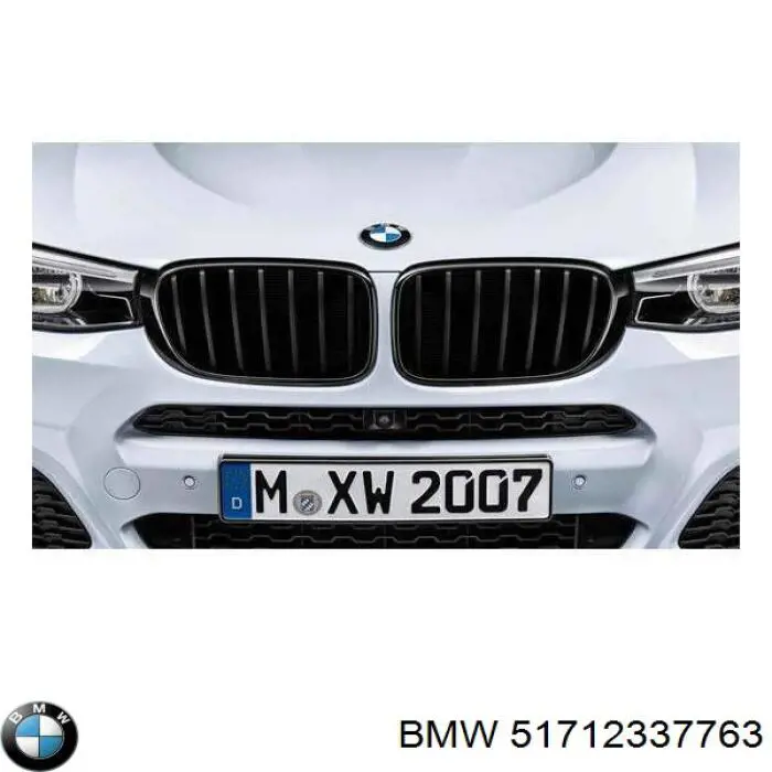 Решетка радиатора правая BMW 51712337763 цена, от 63.57 USD