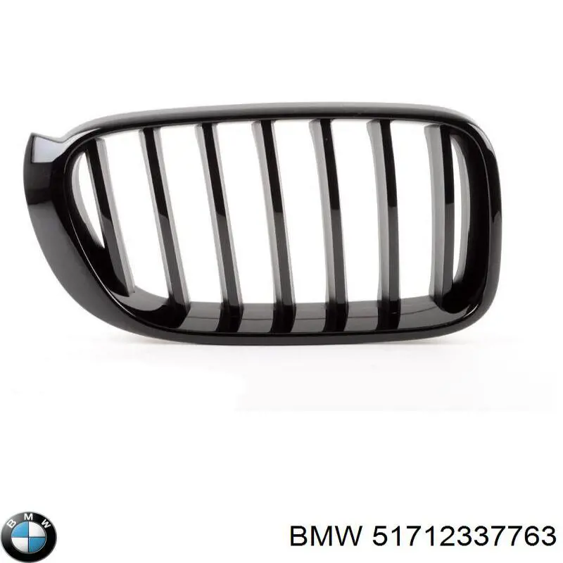 Купить 51712337763 BMW Решетка радиатора правая