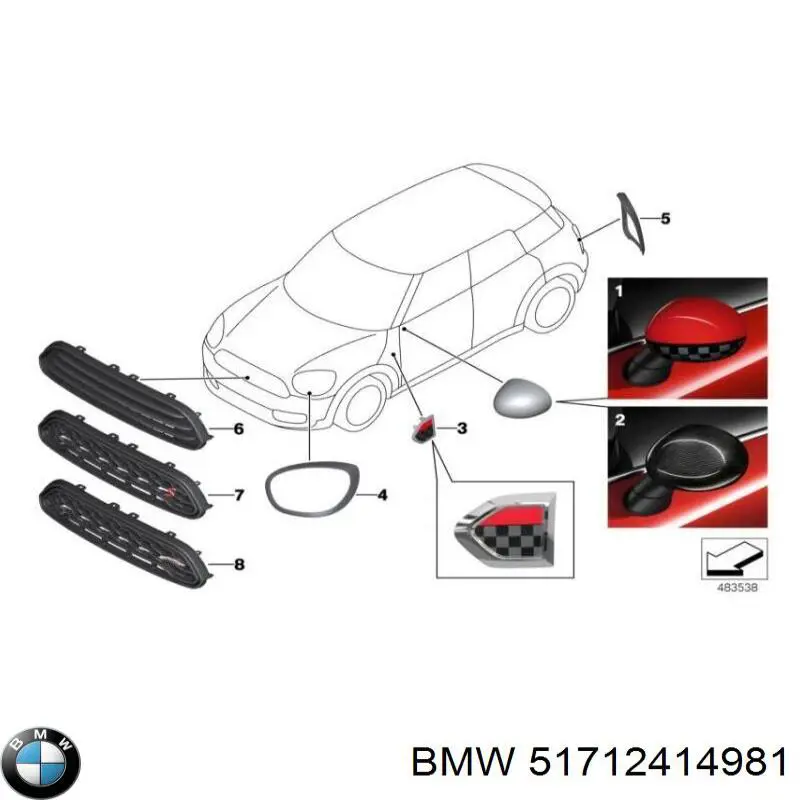  51712414981 BMW