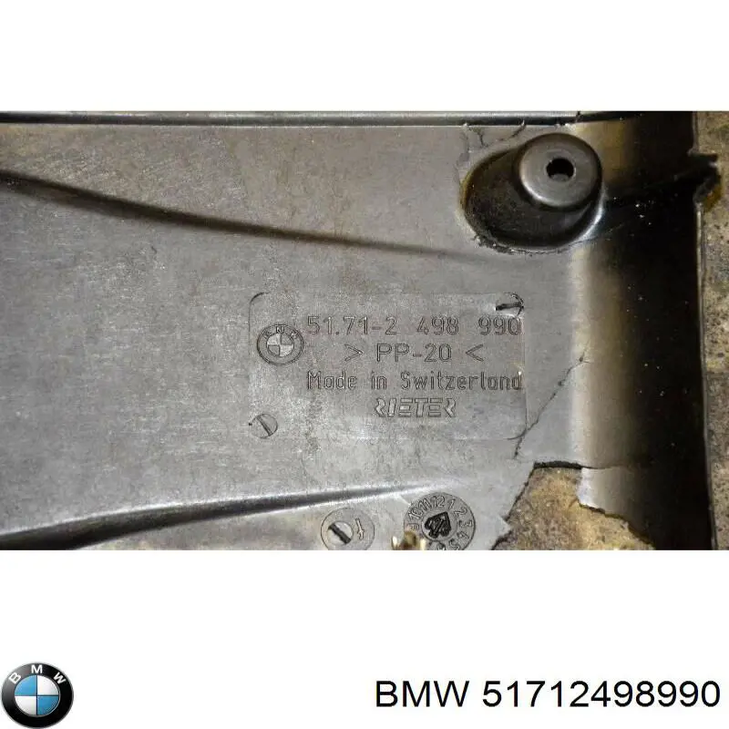7015180 Autotechteile Защита двигателя правая