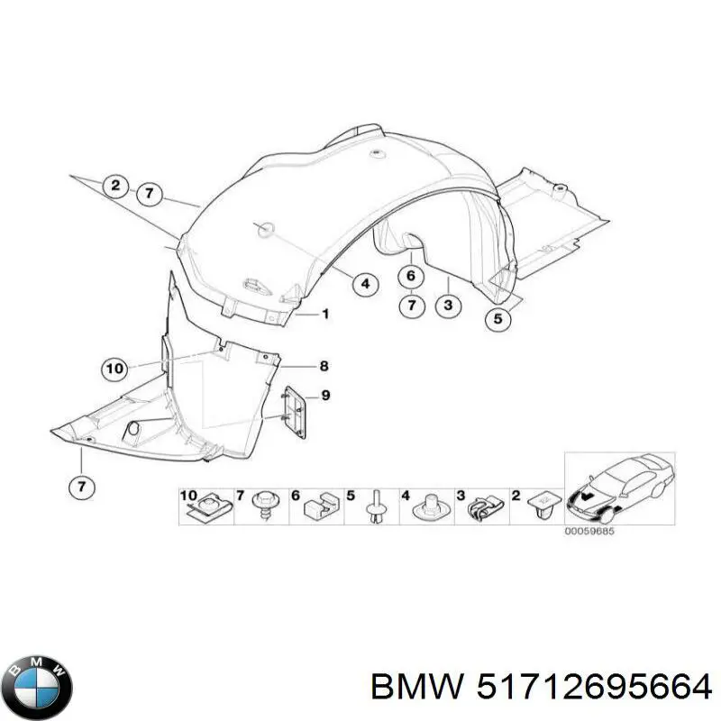  51712695664 BMW