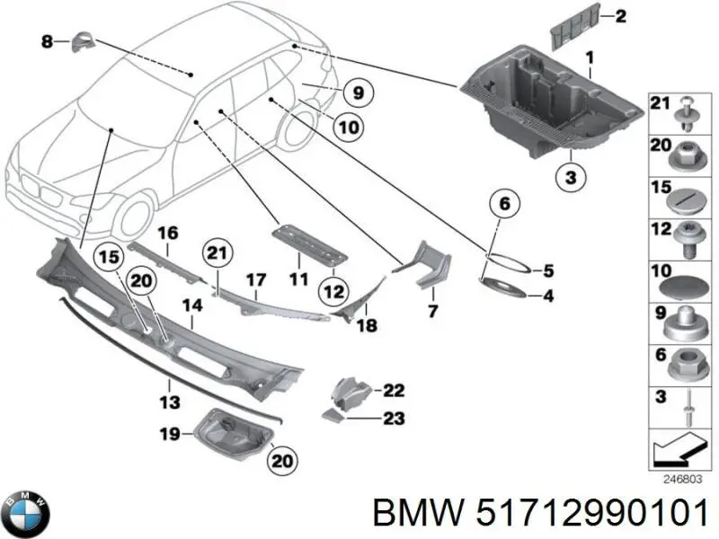 51712990101 BMW 