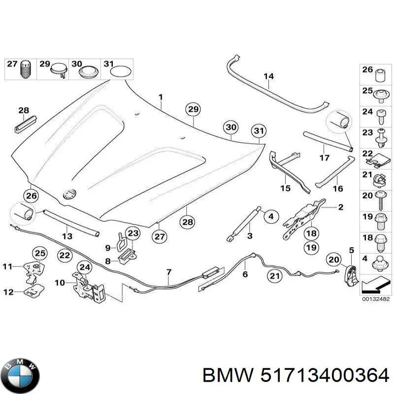  51713400364 BMW