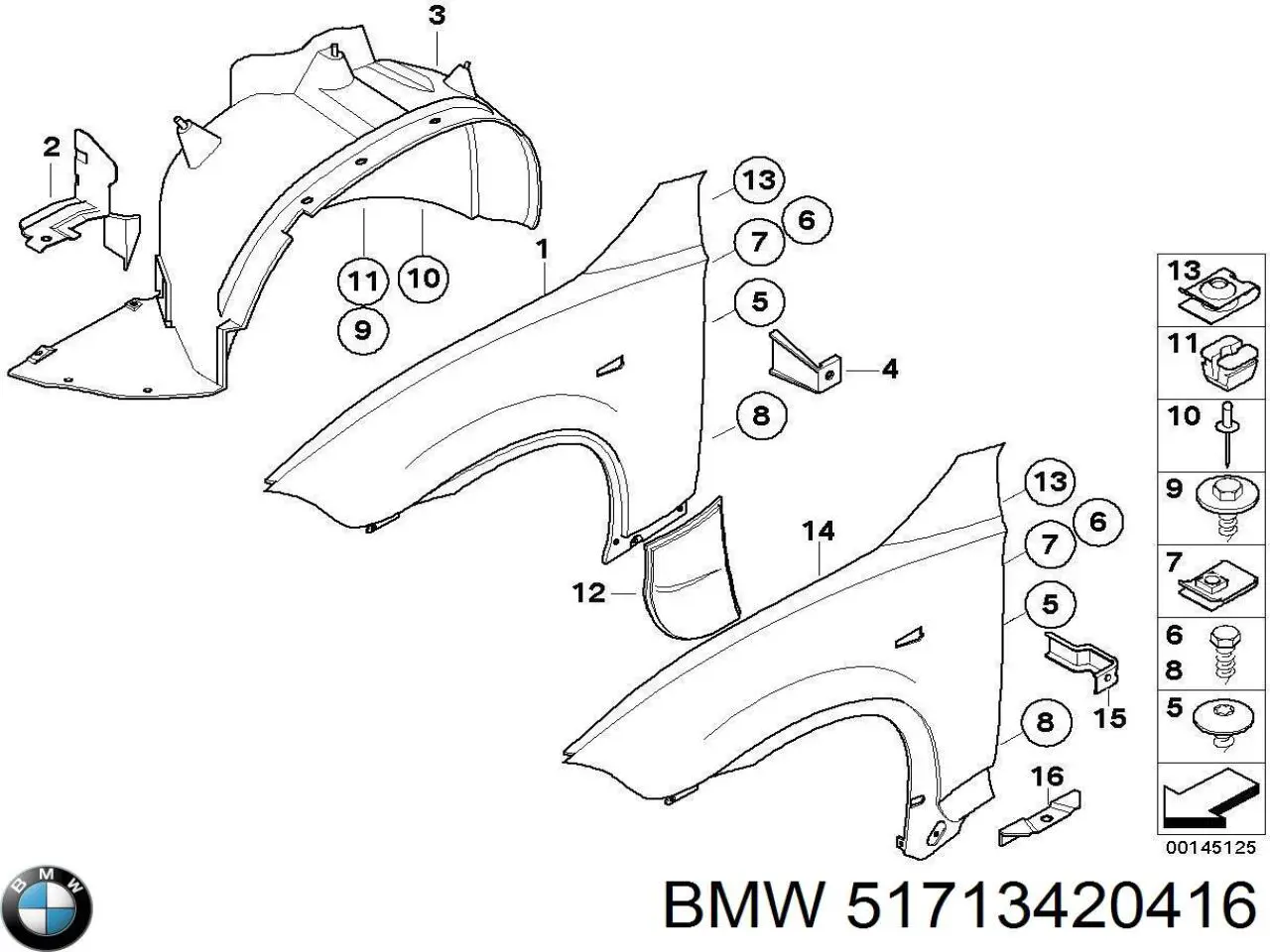 51713420416 BMW 