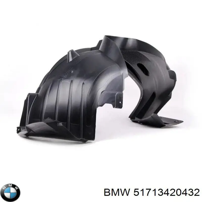Правый подкрылок переднего крыла BMW 51713420432 цена, от 69.68 USD