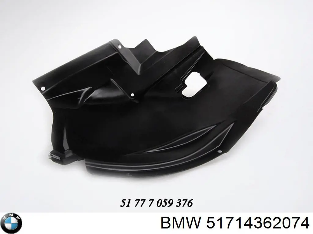 51714362074 BMW подкрылок крыла переднего правый передний
