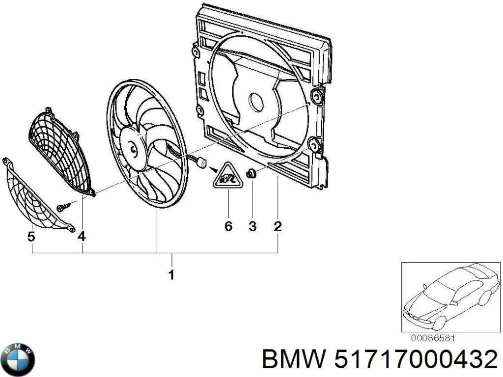 51717000432 BMW 