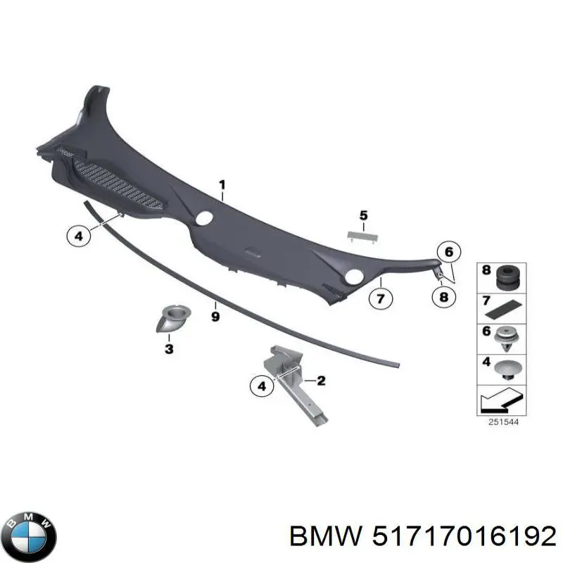  51717016192 BMW