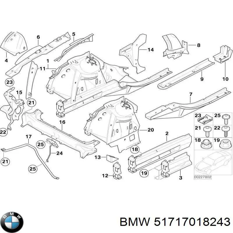 51717018243 BMW 