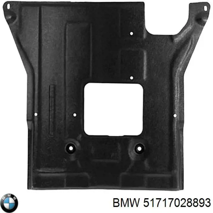  Proteção de motor, de panela (da seção de motor) BMW 3 sedan (E46) (1998 - 2005) 