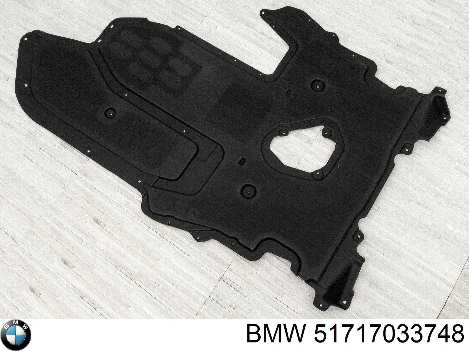 Proteção de fundo, parte média para BMW 5 (E61)