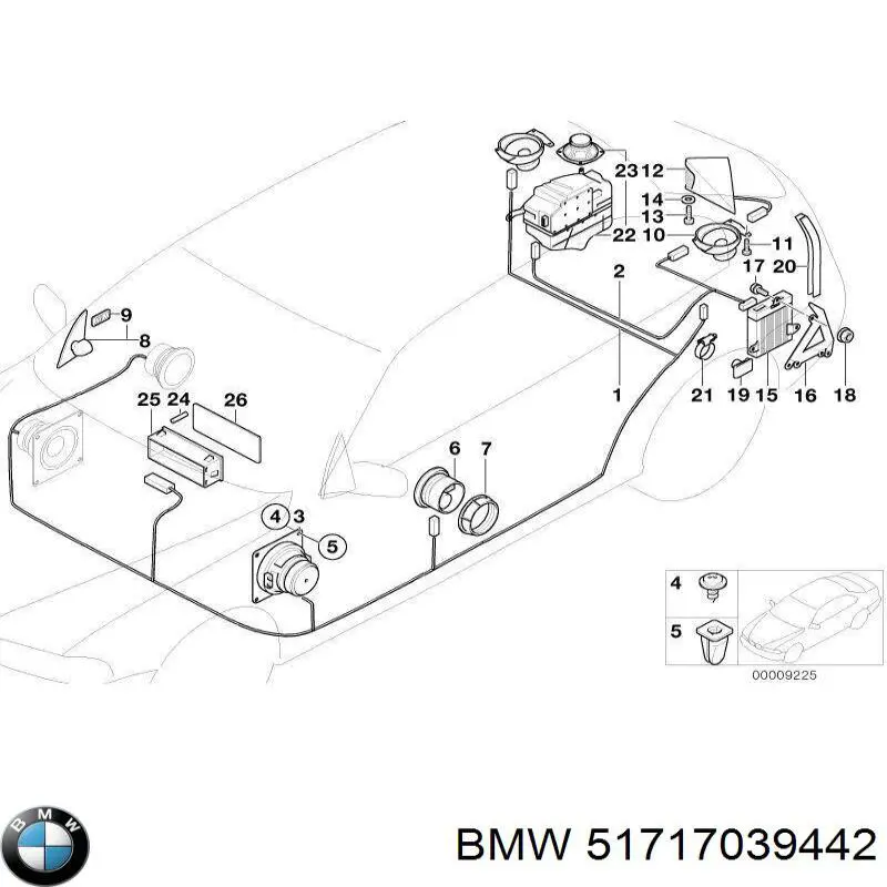  BMW 7039442 цена, от 14.06 USD