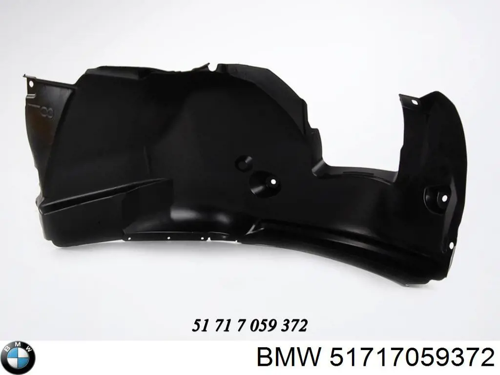 Подкрылок крыла переднего правый задний BMW 51717059372 цена, от 22.57 USD