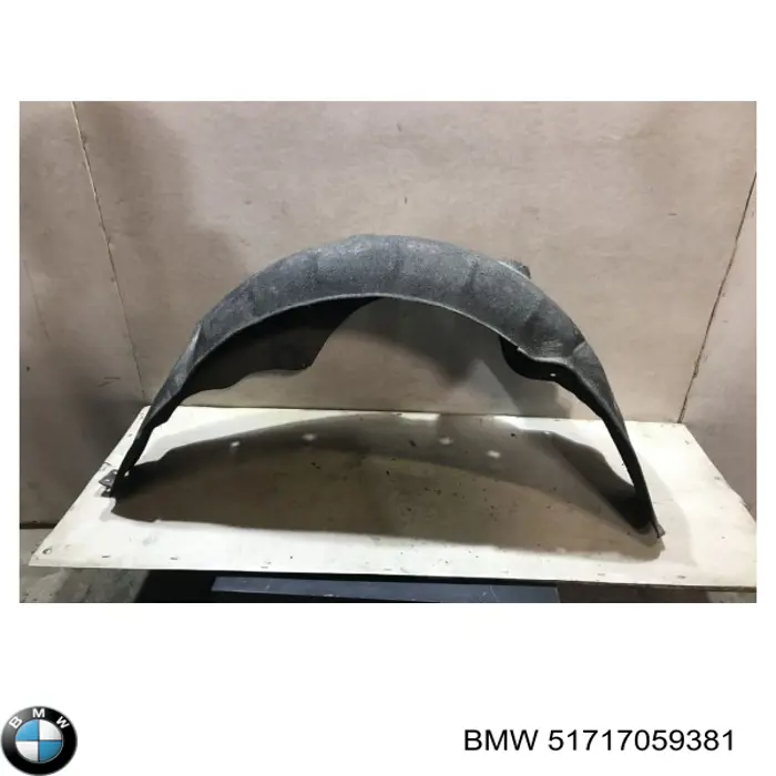 Guarda-barras do pára-lama traseiro esquerdo para BMW 3 (E90)