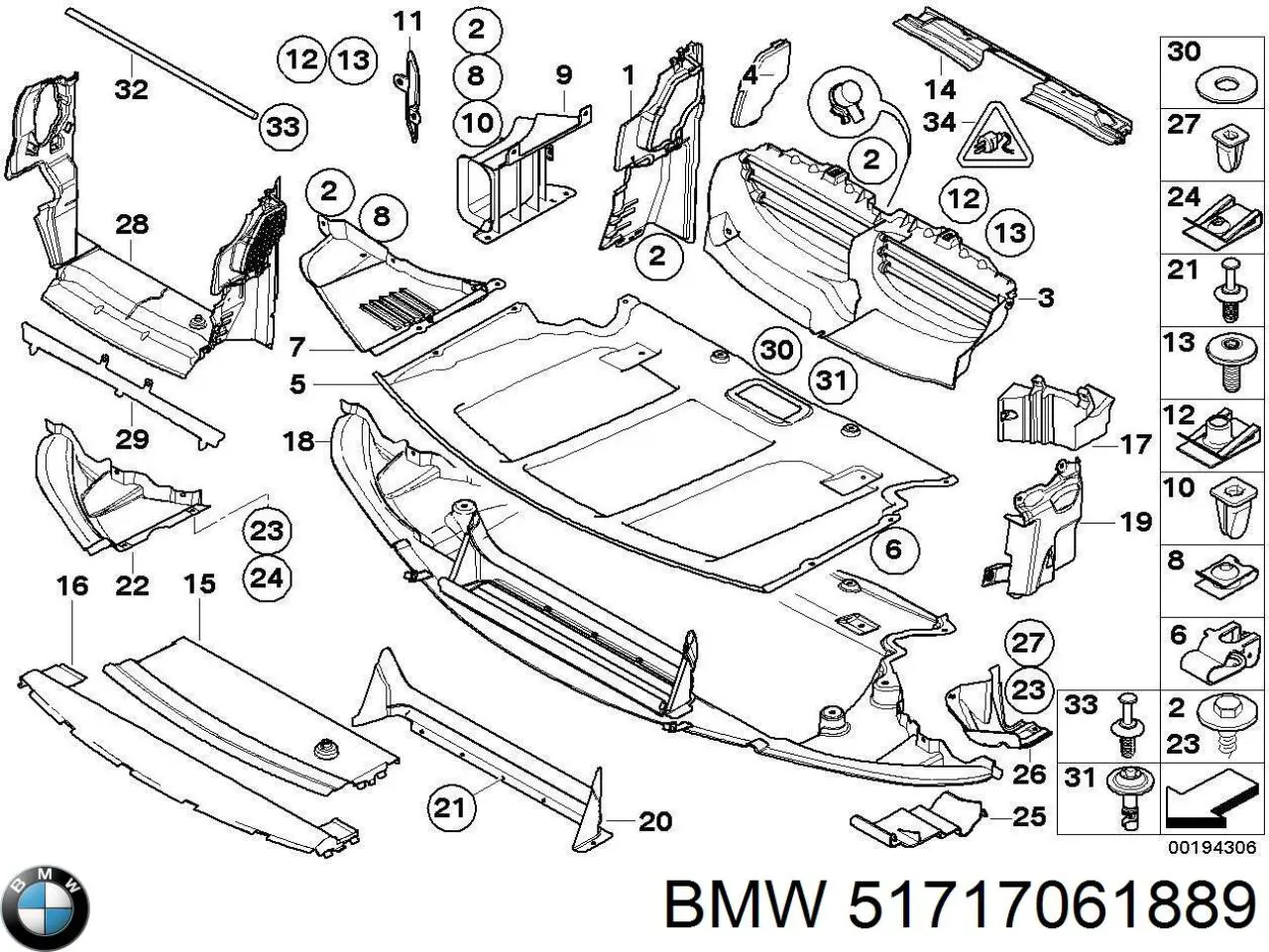 51717061889 BMW 