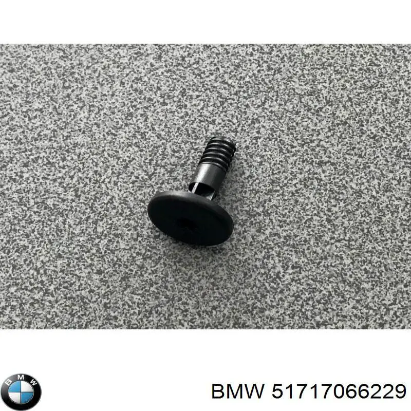51717066229 BMW пистон (клип крепления накладок порогов)