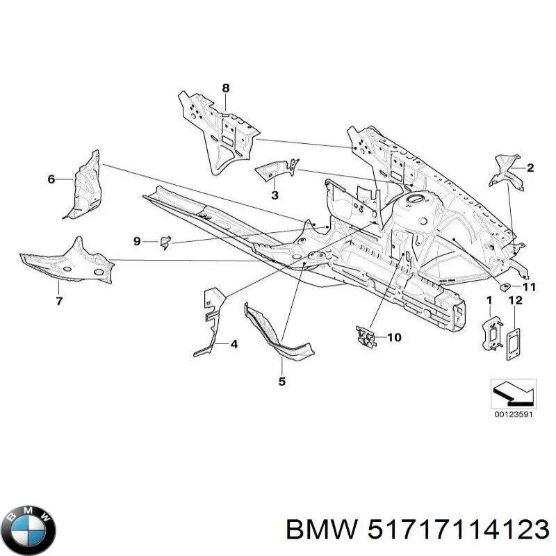 Телевизор верхний BMW 51717114123 цена, от 207.23 USD