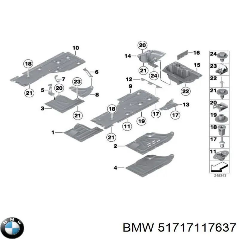  BMW 51717117637