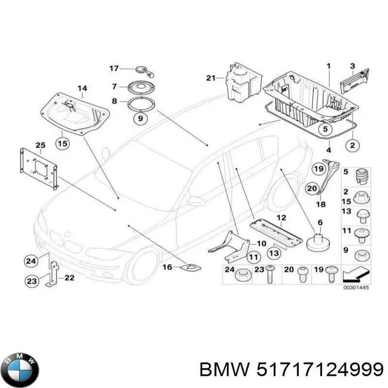  BMW 51717124999 цена, от 2.53 USD