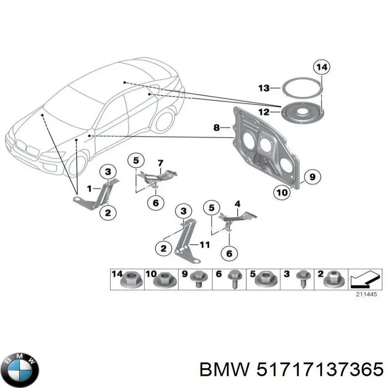 51717137365 BMW 