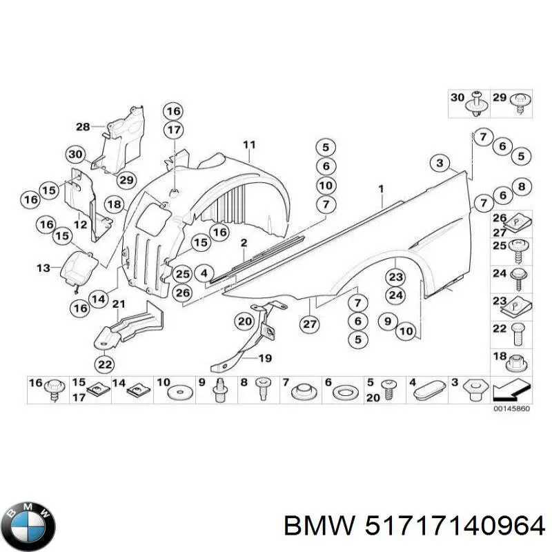  51717140964 BMW