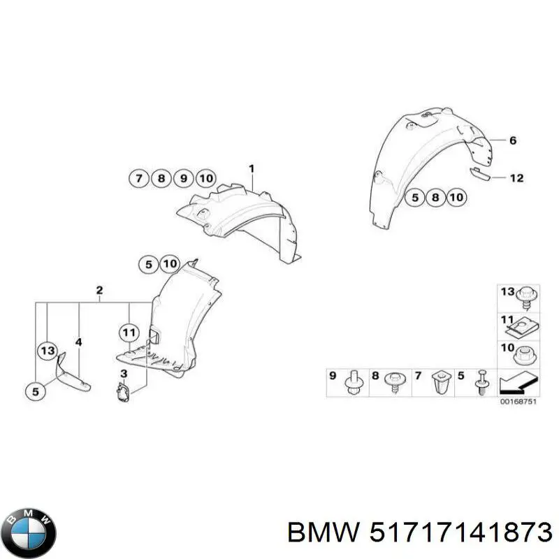 51717141873 BMW 