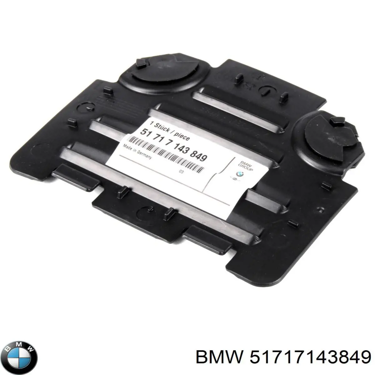 Купить 51717143849 BMW Лючок подкрылка переднего левого