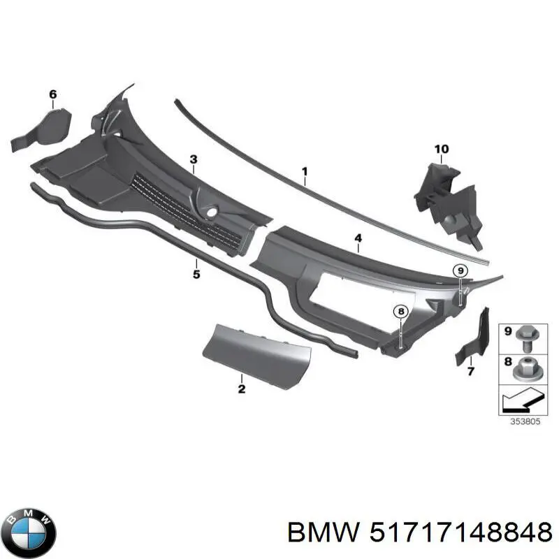  51717148848 BMW