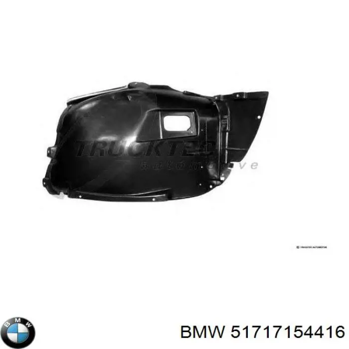 51717154416 BMW подкрылок крыла переднего правый передний