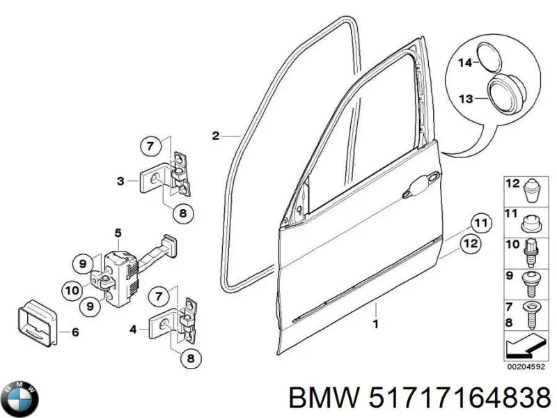 Буфер-отбойник амортизатора заднего BMW 51717164838 цена, от 1.14 USD