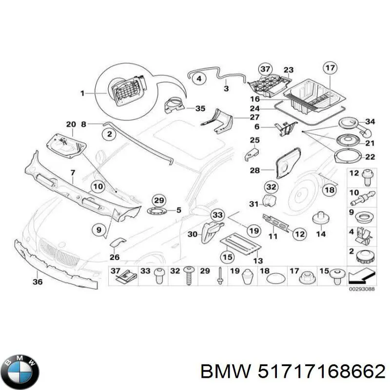  BMW 51717168662 цена, от 26.59 USD