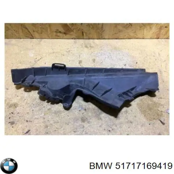 Защита двигателя левая 51717169419 BMW