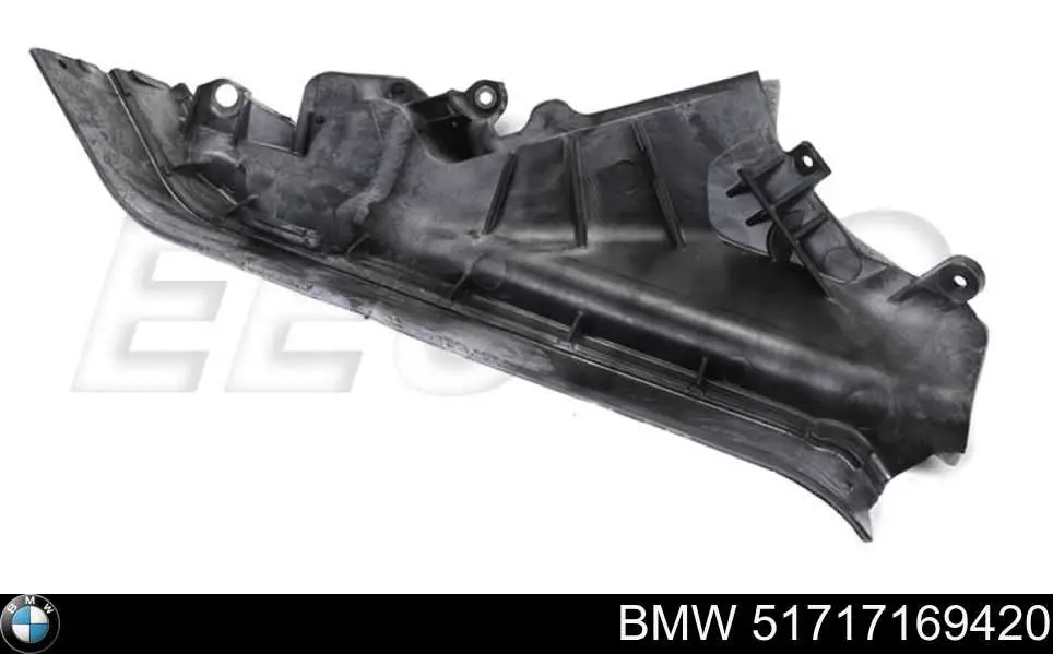7015172 Autotechteile Защита двигателя правая