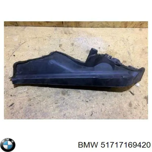 Защита двигателя правая BMW 51717169420 цена, от 30.39 USD