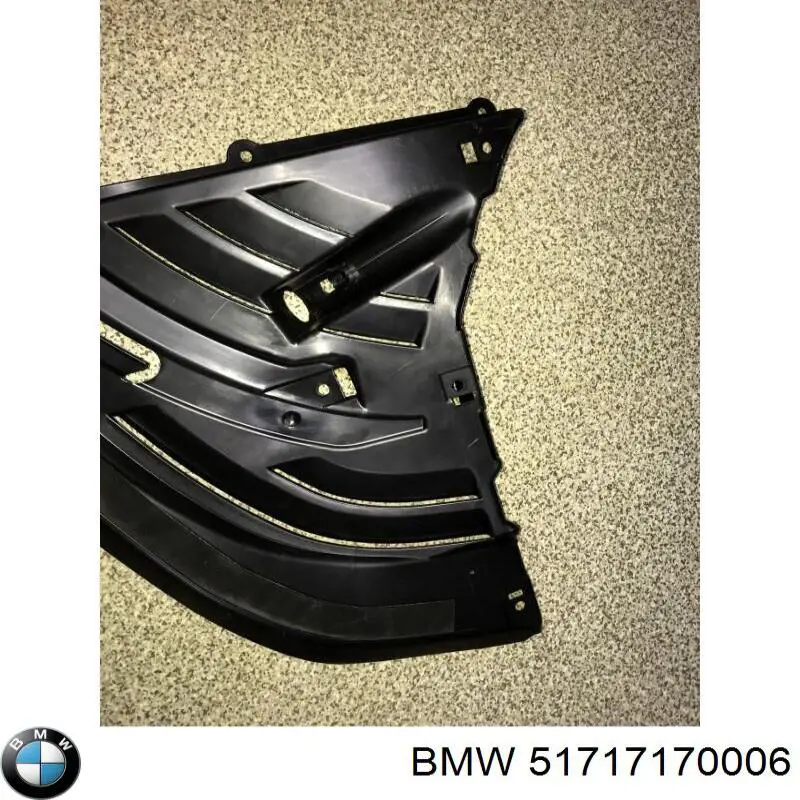 Купить 51717170006 BMW Защита двигателя правая
